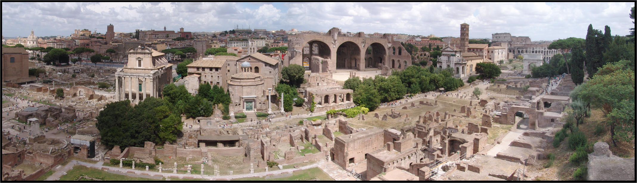 Le Forum Romain, Rome, Italie, Ao�t 2006